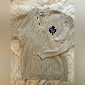 Vintage Toronto Maple Leafs knit sweater